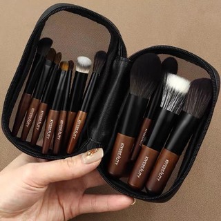 Set cọ makeup mini bộ cọ trang điểm mini 12 cọ, bộ cọ makeup cá nhân,chuyên nghiệp cho người mới