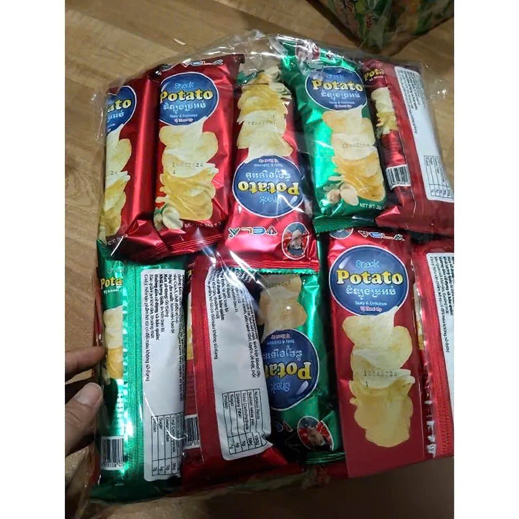 Snack Khoai Tây Potato Vela - Đồ Ăn Vặt Hot Cổng Trường