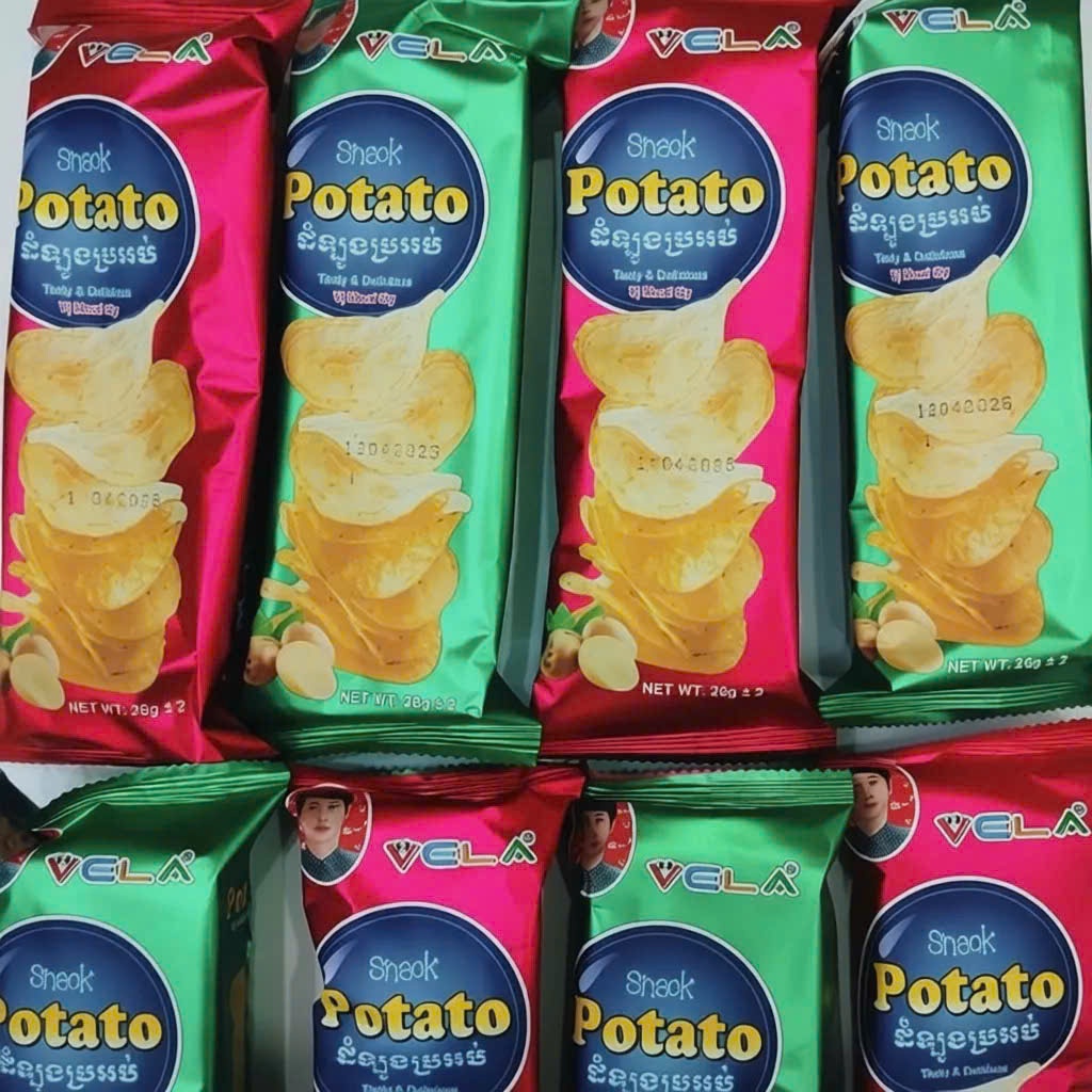 Snack Khoai Tây Potato Vela - Đồ Ăn Vặt Hot Cổng Trường