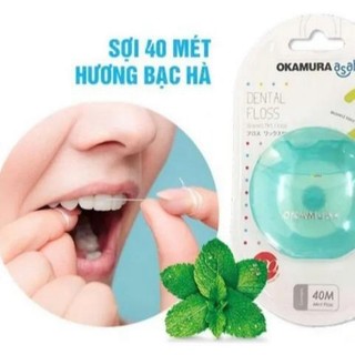 Chỉ Nha Khoa Okamura Asahi Hương Bạc Hà 40m