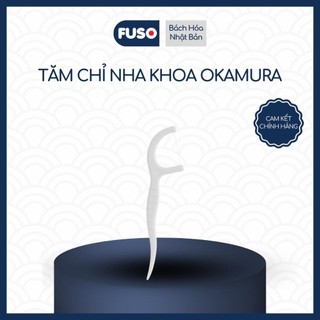 Tăm Chỉ Nha Khoa Okamura Asahi - 90 & 50 Cái Giúp Giữ Răng Miệng Sạch Khỏe