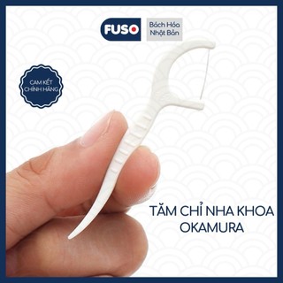 Tăm Chỉ Nha Khoa Okamura Asahi - 90 & 50 Cái Giúp Giữ Răng Miệng Sạch Khỏe