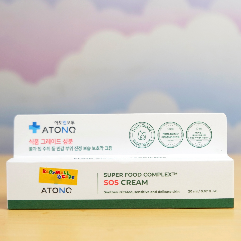 Kem Phục Hồi Da Cho Bé Super Food Complex SOS Cream 20ml Dịu Nhẹ Dưỡng Ẩm | Babymall & Care