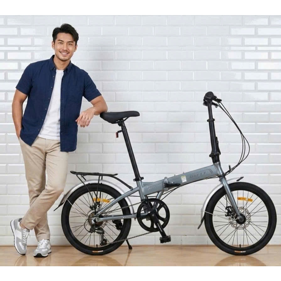 Xe Đạp Gấp cao cấp khung nhôm DTFLY, khung thép satako yavit xuất nhật ...