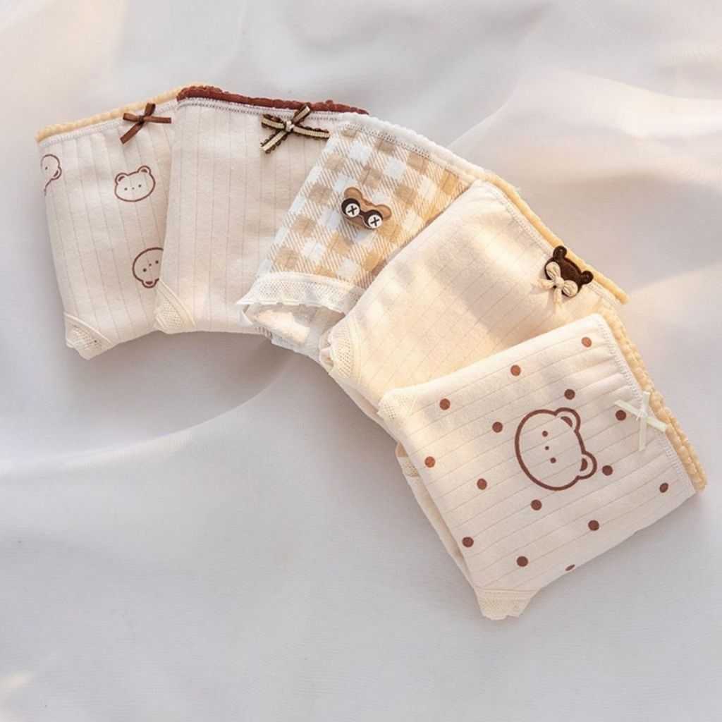 Quần lót nữ cotton kháng khuẩn thấm hút tốt hoáng khí đáy lót 2 lớp kháng khuẩn khử mùi LANIXA L120