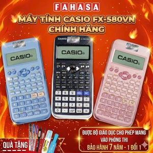 Máy Tính Casio FX 580 - Màu Đen, Hồng, Xanh