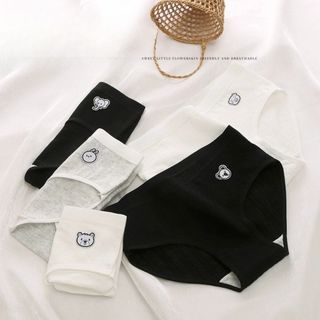 Quần lót nữ cotton kháng khuẩn thoáng mát thấm hút co giãn vừa vặn đáy lót 2 lớp khử mùi DEVARI LA68