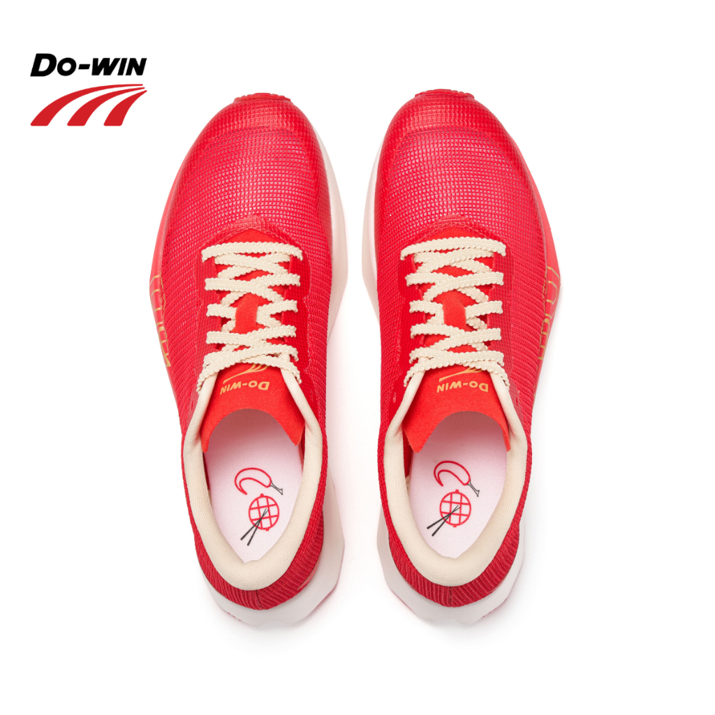 Giày Thể Thao Chạy Bộ Do-win PB4 Đỏ 2026 – Dành Cho Nam Nữ, Full Carbon Êm Nhẹ Lướt Thoáng Khí