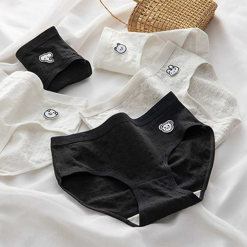 Quần lót nữ cotton xốp mềm mại thoáng khí cạp vừa bo chun tôn dáng sexy kiểu dáng basic LANIXA LA68