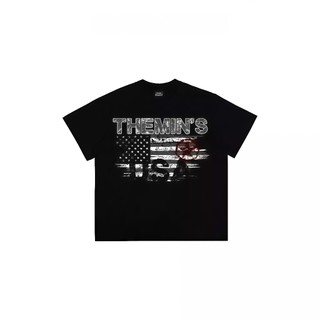 Áo Thun Themin's FLAG TM01 Áo Thun Unisex Form Boxy Vải Cotton 250gsm