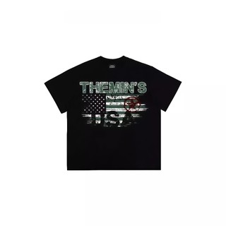 Áo Thun Themin's FLAG TM01 Áo Thun Unisex Form Boxy Vải Cotton 250gsm