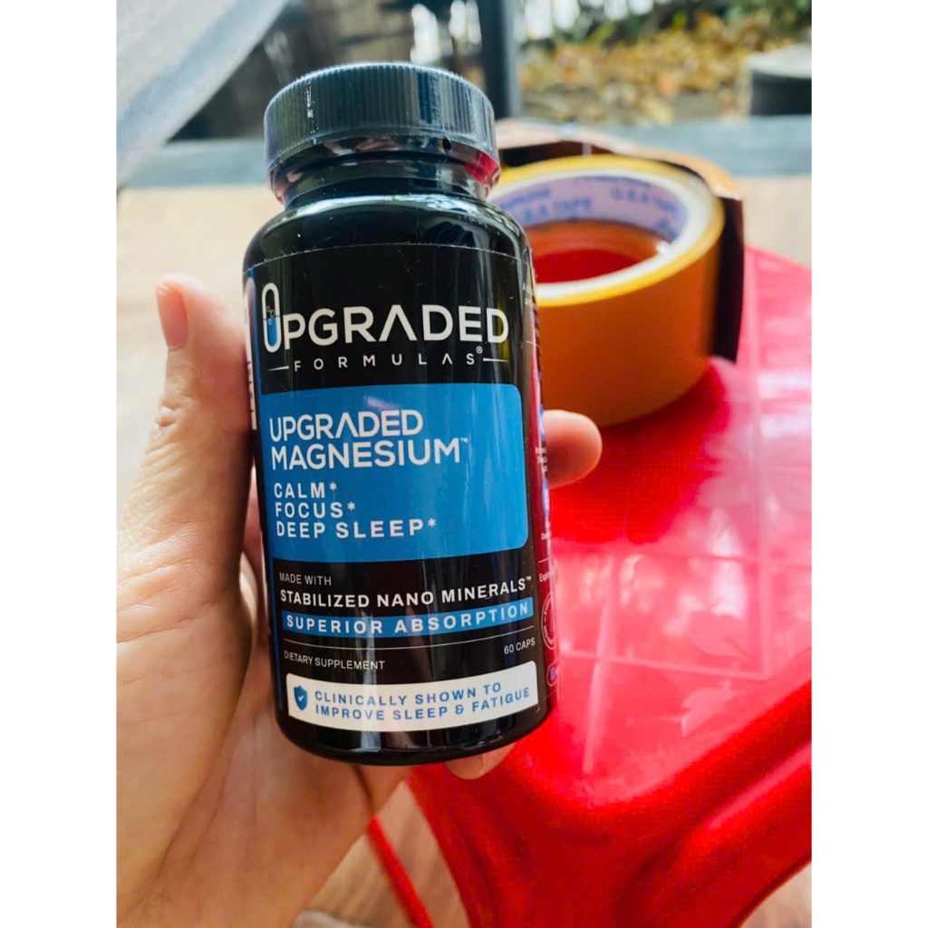 Upgraded Magnesium’s Nano-Particle Quality sleep can boost your energy and focus to help complete your daily to-do list.