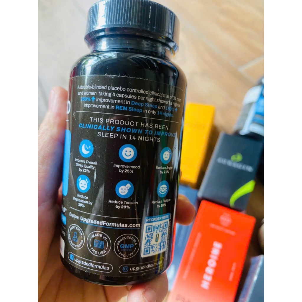 Upgraded Magnesium’s Nano-Particle Quality sleep can boost your energy and focus to help complete your daily to-do list.