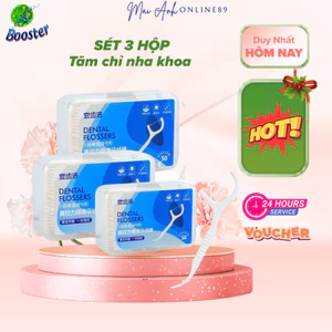 combo 3 hộp Tăm chỉ nha khoa loại 1