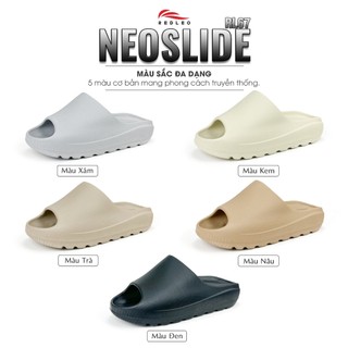 Dép Bánh Mì REDLEO NEO - Đúc Nguyên Khối EVA Siêu Nhẹ, Đế Cao Chống Trượt, Phối Màu Thời Trang DRL67