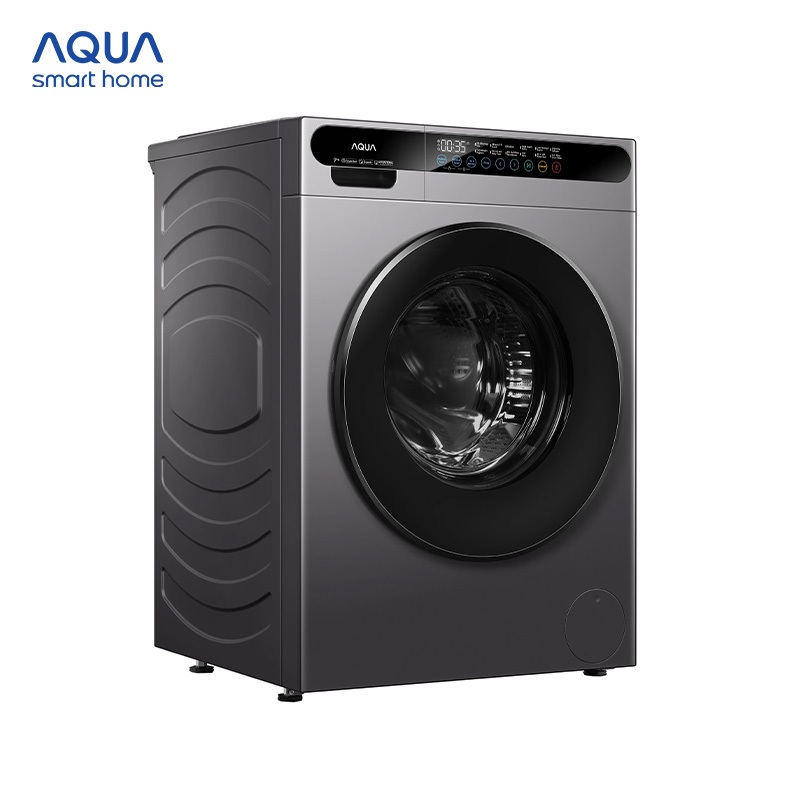 Máy giặt cửa trước AQUA Inverter 9kg AW9-BP0533L(S8) - Bảo hành 2 năm - Freeship toàn quốc