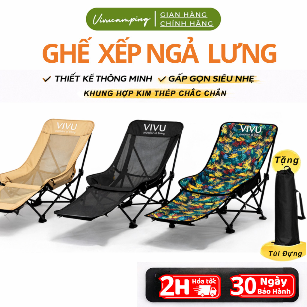 [Top 1 Bán Chạy] Ghế gấp gọn Vivucamping review — Đáng mua không?