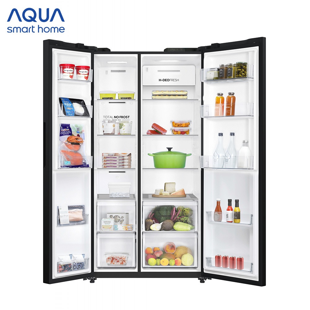 [SALE SỐC] Tủ lạnh Aqua Inverter 646 lít AQR-S682XA(FS) - Freeship - Bảo hành 2 năm
