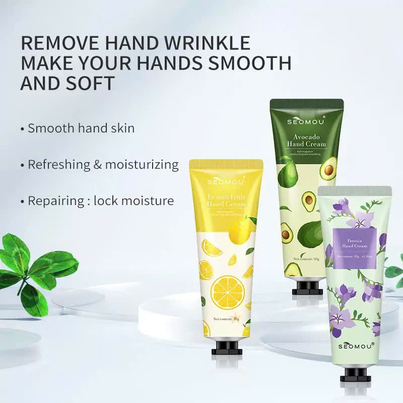Combo 1-5-10 Kem Dưỡng Ẩm Da Tay Căng Bóng Mềm Mịn Trắng Sáng Phục Hồi Da Hư Tổn Ngăn Chặn Quá Trình Lão Hóa