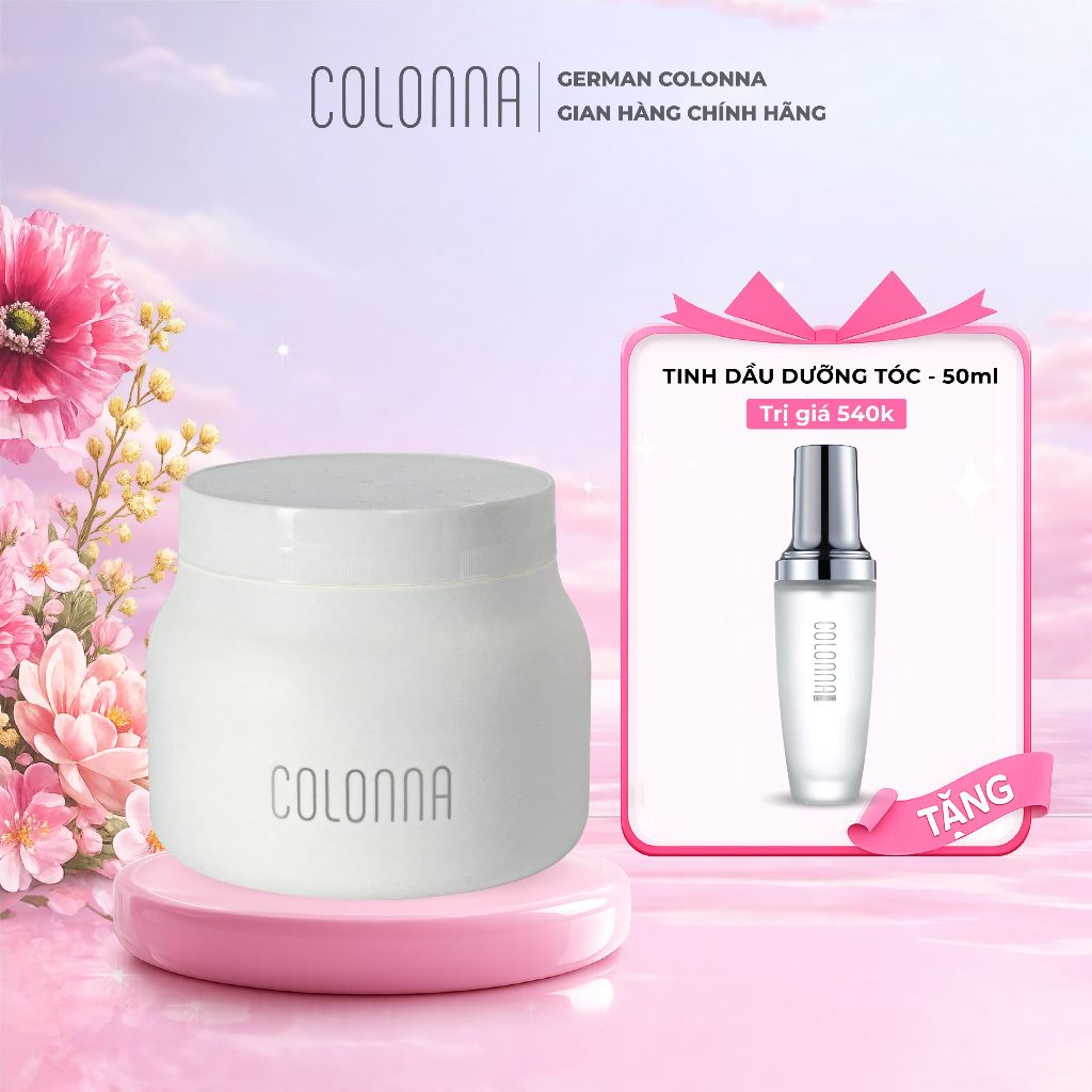 Kem ủ ngọc trai Colonna dành cho tóc khô sơ và hư tổn