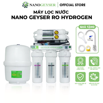 Máy lọc nước RO Nano Geyser RO HYDROGEN, Công nghệ lọc nước tinh khiết RO, Bảo hành 3 năm