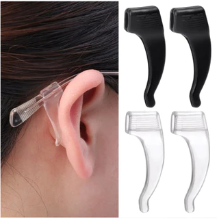 Móc cài kính chống rơi, chống tuột, đệm silicone êm tai vận động thể thao không lo rơi