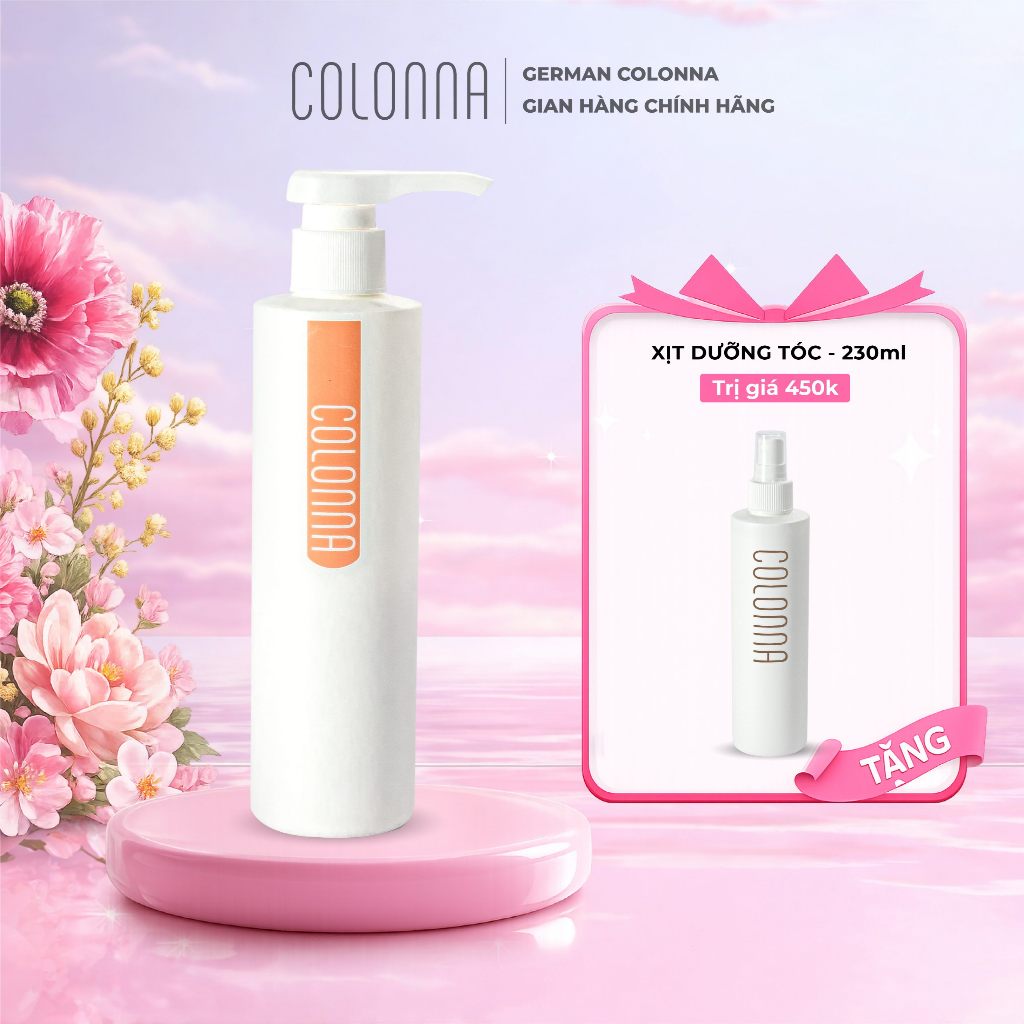 Chăm sóc phục hồi tóc - Mặt nạ tóc dưỡng tóc ngọc trai Colonna