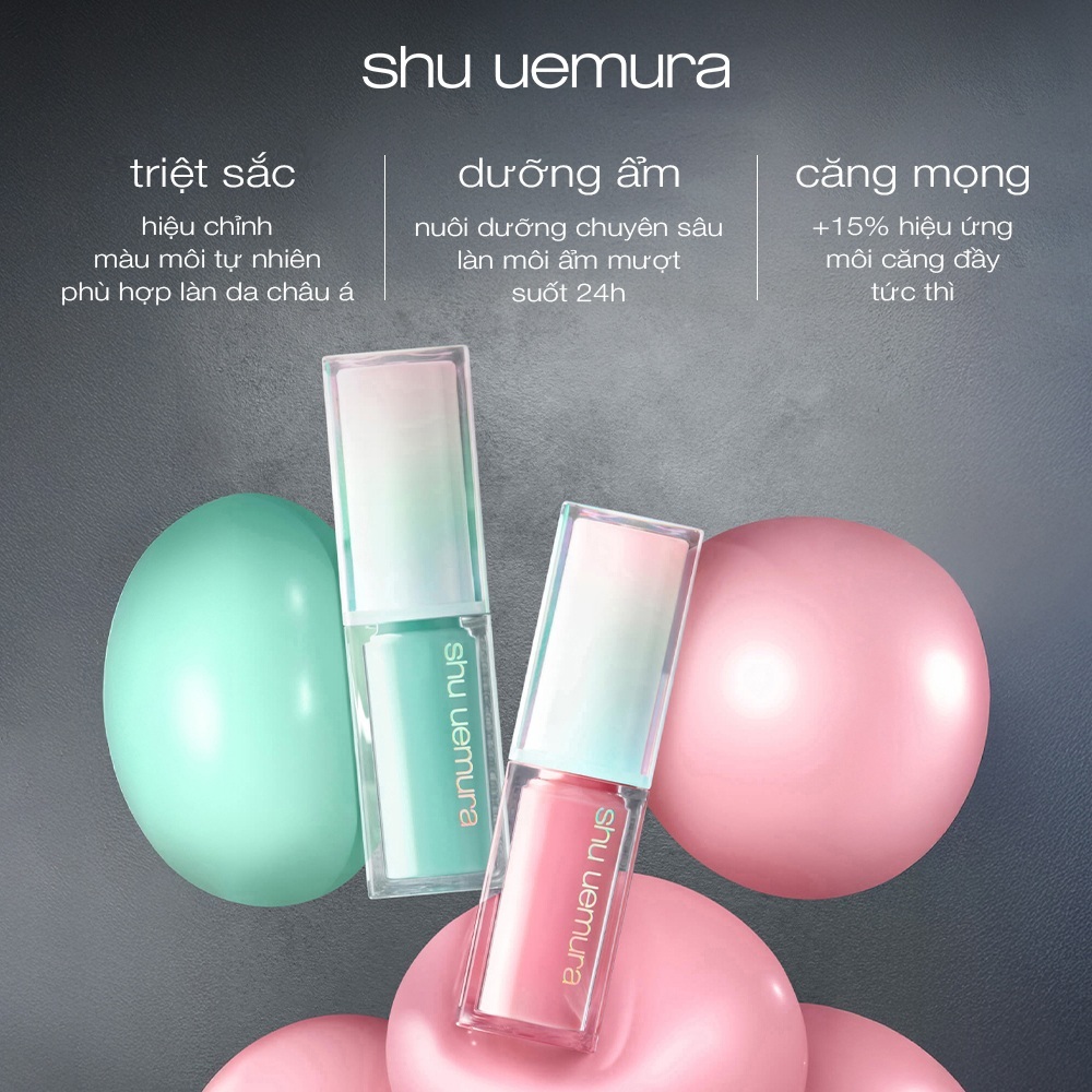 [mới] dầu dưỡng môi "triệt sắc" shu uemura kinu care cc oil giúp nuôi dưỡng và hiệu chỉnh màu môi