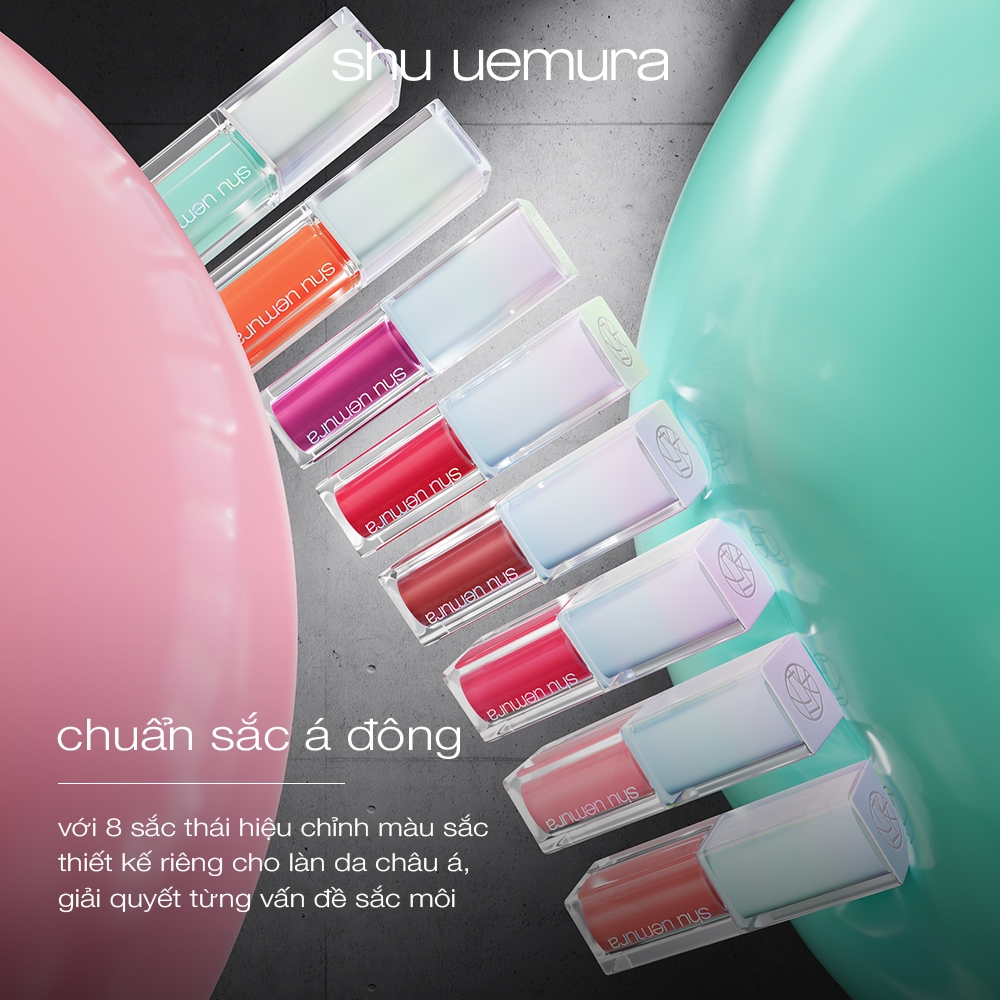 [mới] dầu dưỡng môi "triệt sắc" shu uemura kinu care cc oil giúp nuôi dưỡng và hiệu chỉnh màu môi