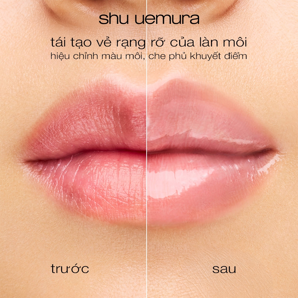 [mới] dầu dưỡng môi "triệt sắc" shu uemura kinu care cc oil giúp nuôi dưỡng và hiệu chỉnh màu môi