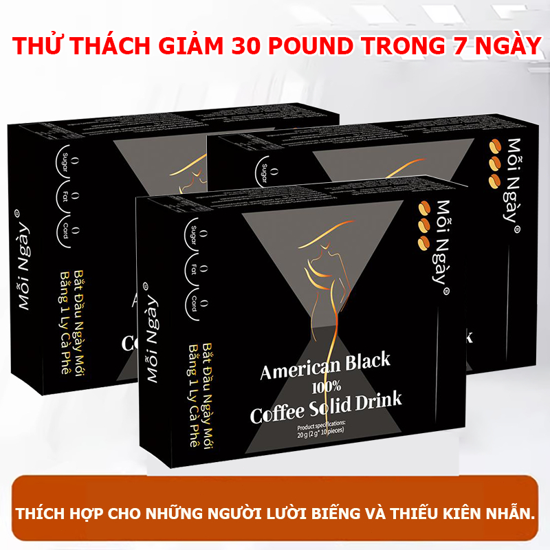 【COD】Hạt cà phê chất lượng cao. Mỗi hộp gồm 10 gói, giúp tăng cường trao đổi chất và giao hàng nhanh chóng.