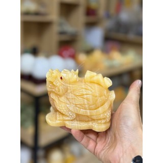 Long quy đá ngọc hoàng long 10 cm HANMYNGHE