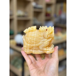 Long quy đá ngọc hoàng long 10 cm HANMYNGHE