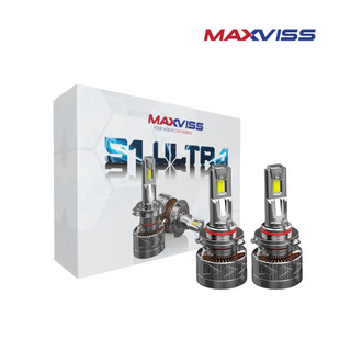 Bóng đèn LED ô tô tăng sáng Maxviss S1 ULTRA  - SIÊU SÁNG - GIỮ ZIN ĐĂNG KIỂM DỄ - BH 2 NĂM ĐỔI MỚI | Phụ kiện ô tô ADG