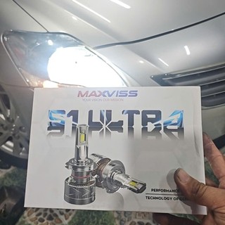 Bóng đèn LED ô tô tăng sáng Maxviss S1 ULTRA  - SIÊU SÁNG - GIỮ ZIN ĐĂNG KIỂM DỄ - BH 2 NĂM ĐỔI MỚI | Phụ kiện ô tô ADG