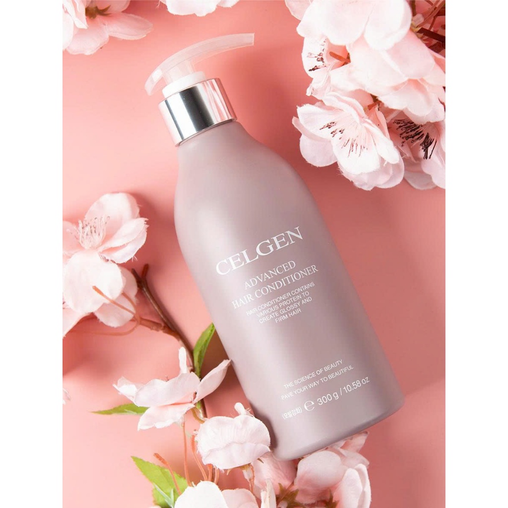 S35_ COMBO Dầu Gội Celgen Advanced Hair + Dầu Xả Celgen Advanced Hair Conditioner 300g