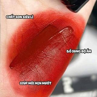 (Mẫu Mới) Son Kem Lì, Lâu Trôi Cho Đôi Môi Ẩm Mịn Merzy The First Velvet Tint