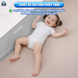 [Mẫu Mới] Quây Chắn Giường Cho Bé Pakey Lock360, Chắn Giường 4 Mặt Khép Kín Bảo Vệ Bé An Toàn, Cửa Khóa Kéo Tiện Lợi