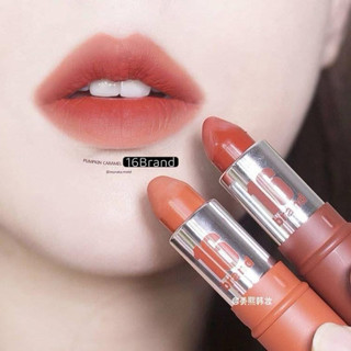 Son thỏi lì Hàn Quốc 16Brand Matte Liptick Fruit siêu mềm mịn mướt Full Size 3,4g