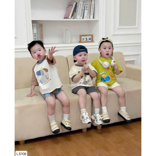 Combo 3 BỘ COTTON BÉ SIÊU XINHH