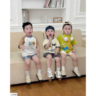 Combo 3 BỘ COTTON BÉ SIÊU XINHH