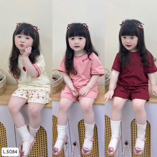 COMBO 3set BÉ GÁI phối viền siêu xinhh, bộ cộc bé gái