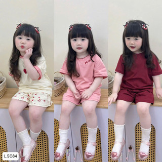 COMBO 3set BÉ GÁI phối viền siêu xinhh, bộ cộc bé gái