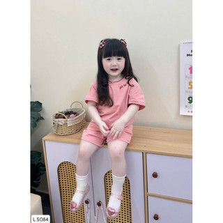 COMBO 3set BÉ GÁI phối viền siêu xinhh, bộ cộc bé gái