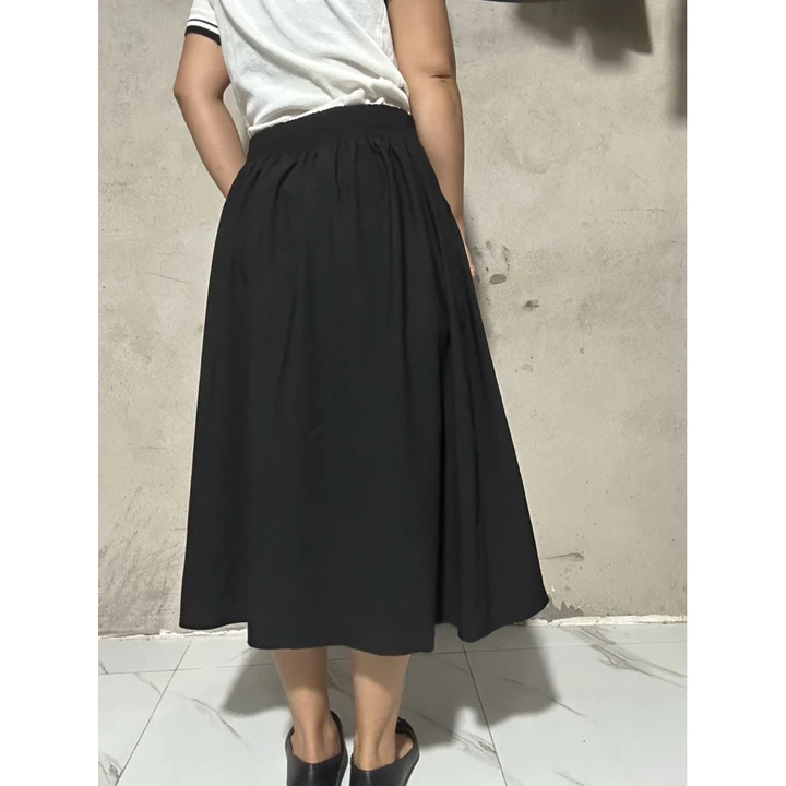 chân váy bigsize nữ Chân váy A xoè nhẹ bigsize