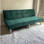 Ghế Sofa Giường Cao Cấp 6 Chân Bọc Vải Nỉ - Da - Nhung, Ghế Sofa Bed 1m7, Chân Inox Chịu Lực Tốt, Giá Ưu Đãi — ảnh 4