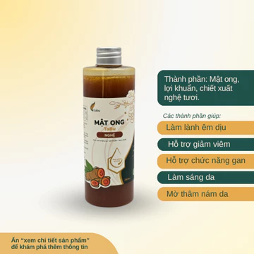 Mật Ong Nghệ Tabu 250ml (mật ong lên men nghệ nâng cấp)