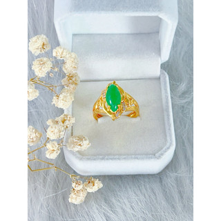 nhẫn đá xanh, đá đỏ chuẩn màu vàng24k, sang trọng quý phái , trang sức dành cho nữ .
