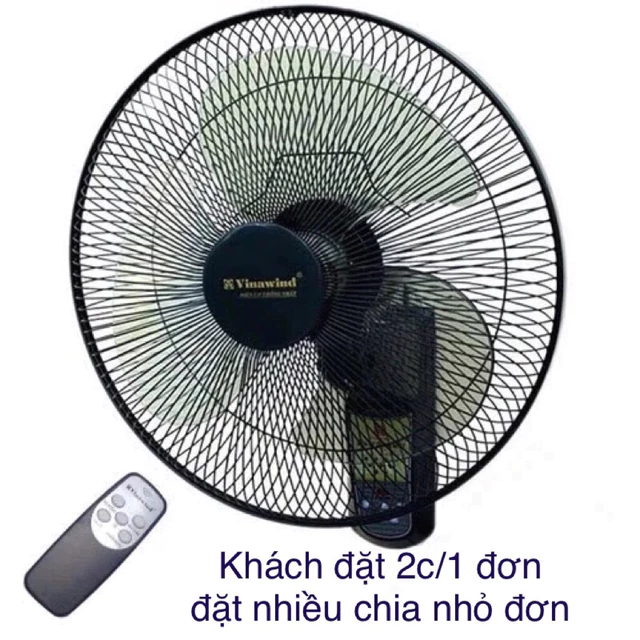 Quạt treo tường điều khiển từ xa Vinawind XHD,quạt treo rút dây 400ED,quạt treo Hatosi-BH12 tháng