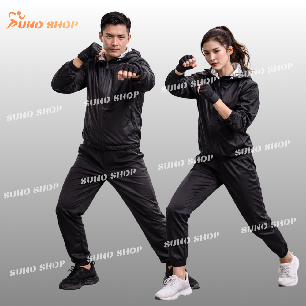 ( NEW QUÀ TẶNG) Quần Áo Ép Cân Ký Nam Nữ Sport Lót Phủ Bạc Nano - Ra Mồ Hôi Nhanh Chống Thấm Nước Phù Hợp Chơi Thể Thao
